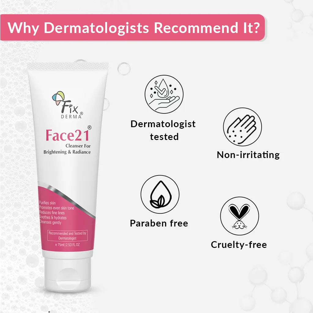 Face 21 Face Wash And Cream Combo Pack – Zee Health Care