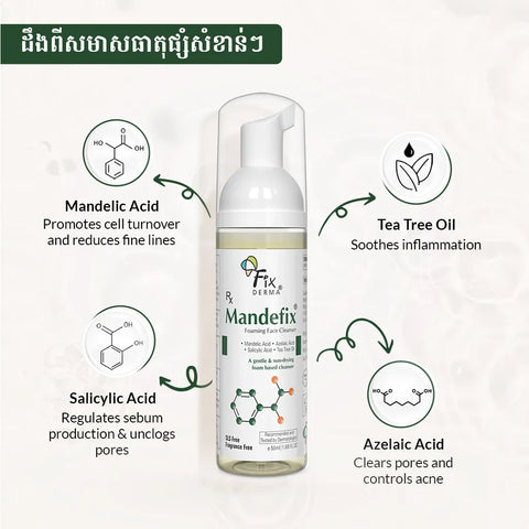 Mandefix Foaming Face Cleanser