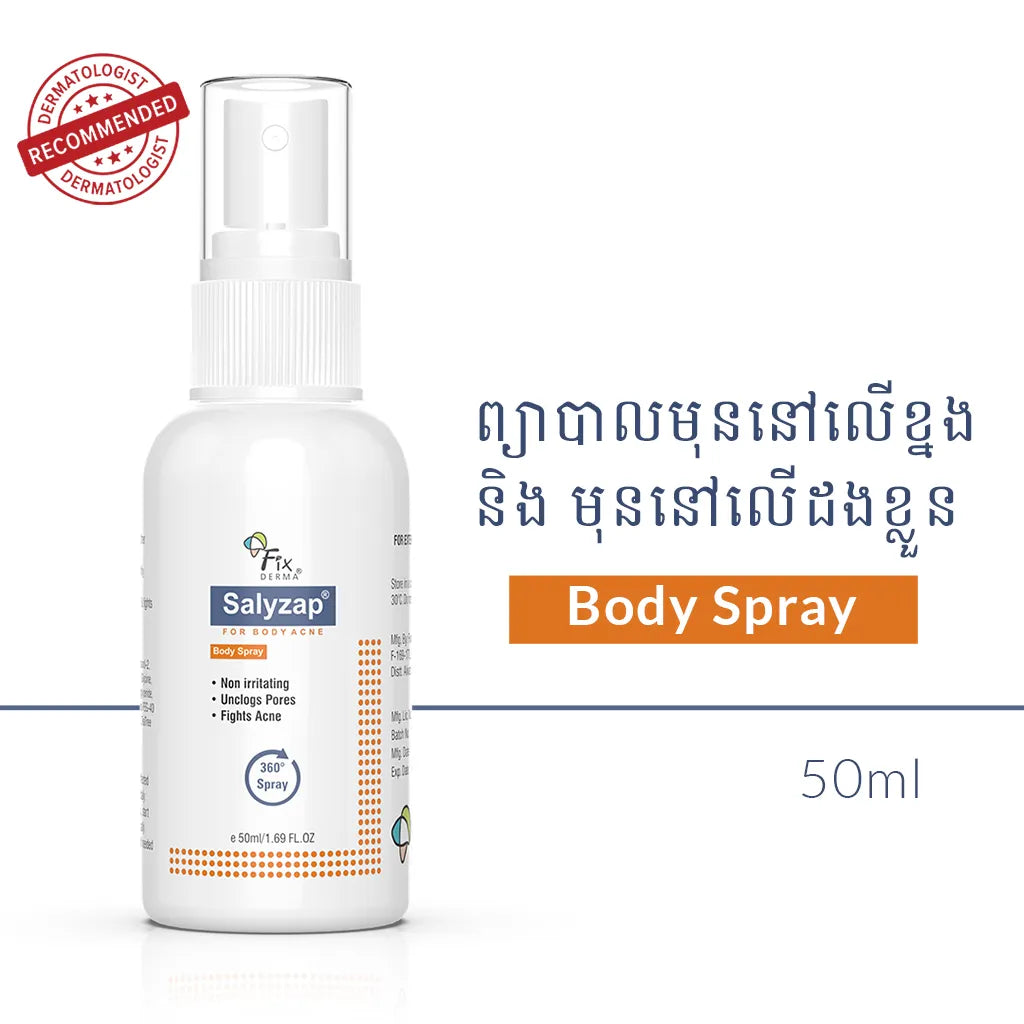 Salyzap Spray For Body Acne