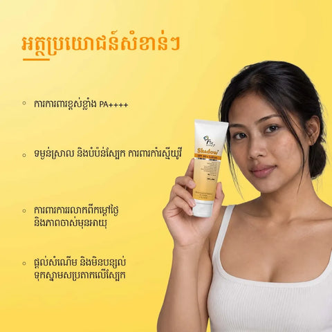 Shadow Sunscreen SPF 80 lotion -  Sunscreen for Face & Body