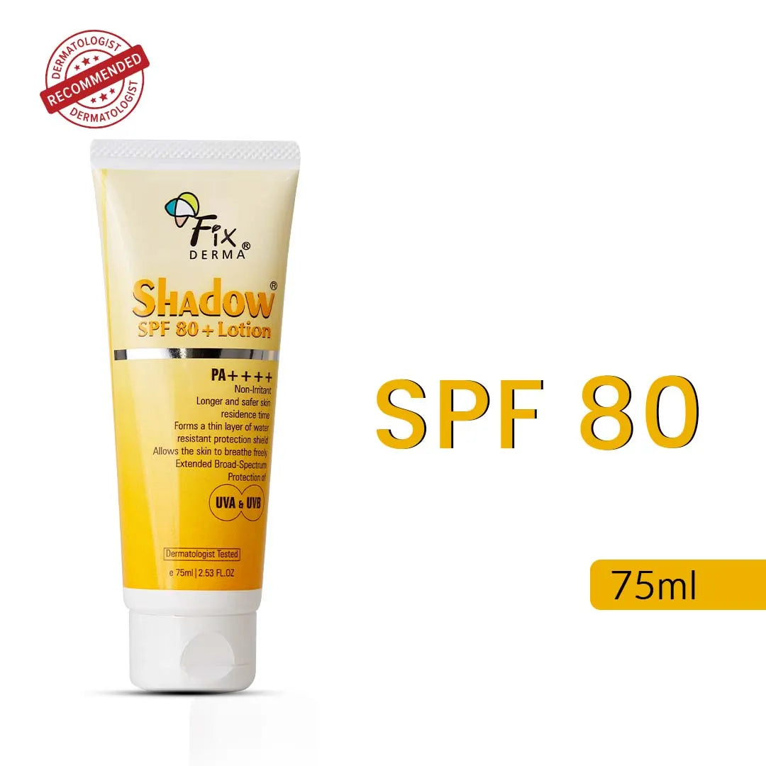 Shadow Sunscreen SPF 80 lotion - Sunscreen for Face & Body – Zee ...