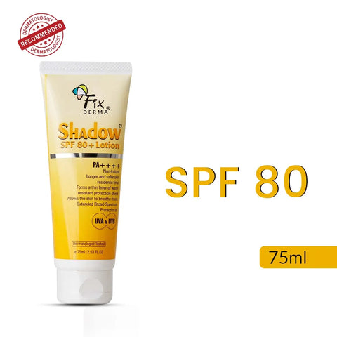 Shadow Sunscreen SPF 80 lotion -  Sunscreen for Face & Body